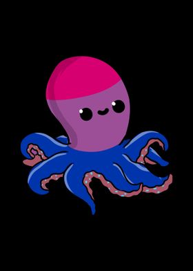 Bisexual Octopus Bi Pride