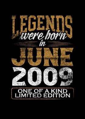 Legends born in 2009