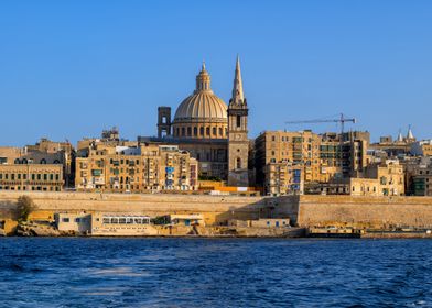 City of Valletta In Malta