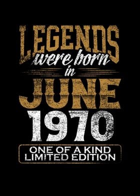 Legends born in 1970