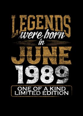 Legends born in 1989