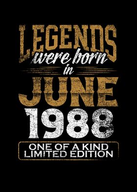 Legends born in 1988