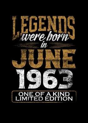 Legends born in 1963