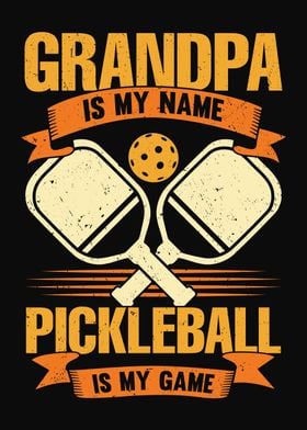 Pickleball Grandpa Design