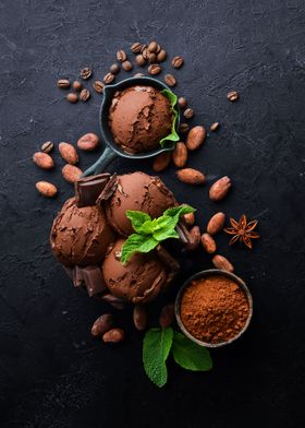 Chocolate ice cream