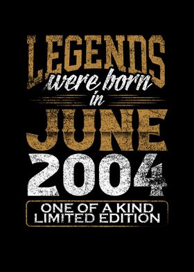 Legends born in 2004