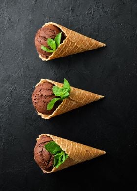 Chocolate ice cream