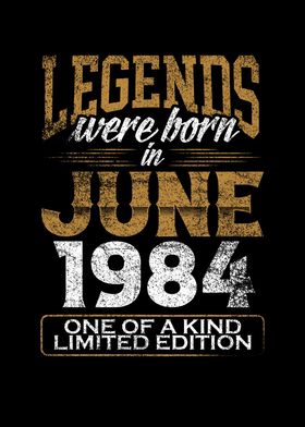 Legends born in 1984