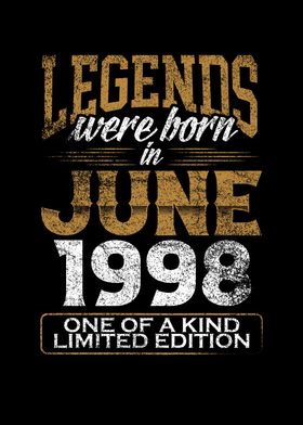 Legends born in 1998
