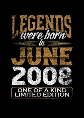 Legends born in 2008