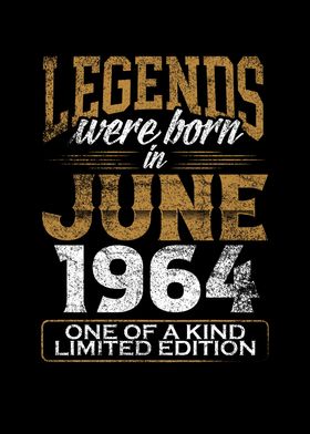 Legends born in 1964
