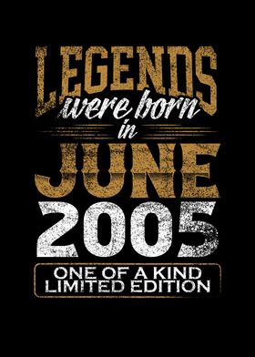 Legends born in 2005