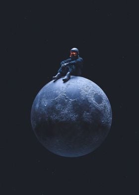Sitting on the Moon