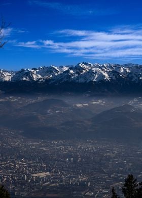 Grenoble From above