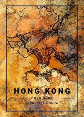 Hong Kong Map