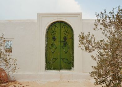 Oriental door