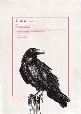 A Sitting Crow Defined