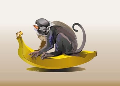 THE BANANA MONKEY