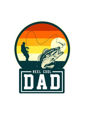 Fathers Day Reel Cool Dad