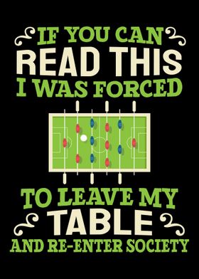 Foosball Table Soccer