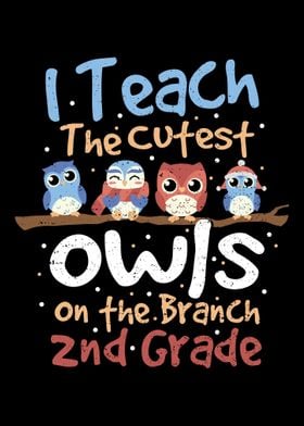 I Teach The Cutest Owls