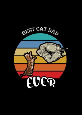 Fathers Day Best Cat Dad