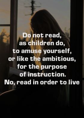 Do not read as children 