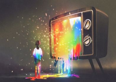 liquid television color 