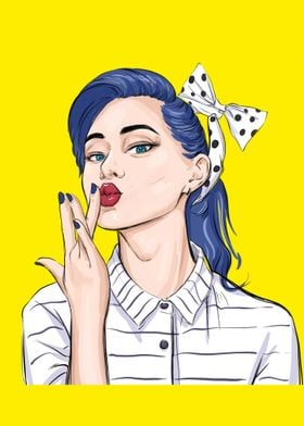 Pop Art Woman 