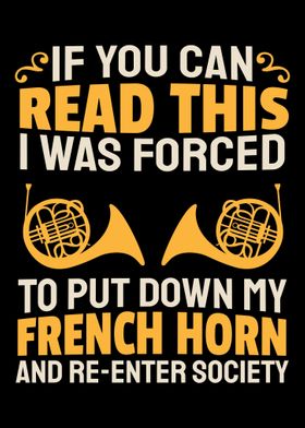 French Horn Marching Band