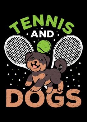 Tennis And Dogs