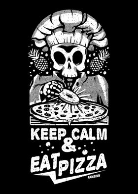 Keep Calm  Eat Pizza