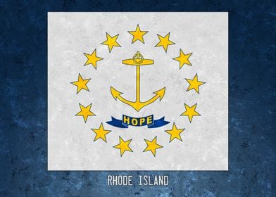 Flag of Rhode Island