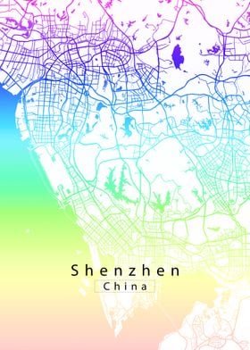 Shenzhen City Map