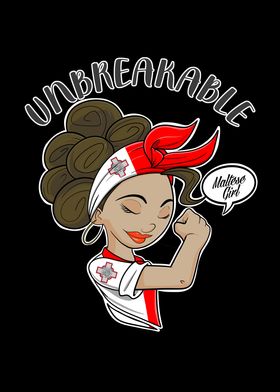 Maltese Girl Unbreakable