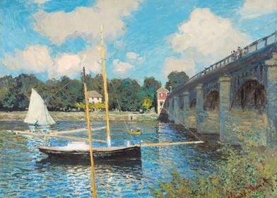 Monet Bridge at Argenteuil