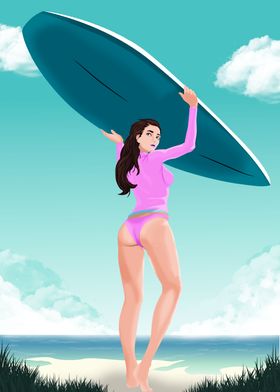 surfer girl