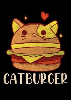 Catburger Hamburger Cat