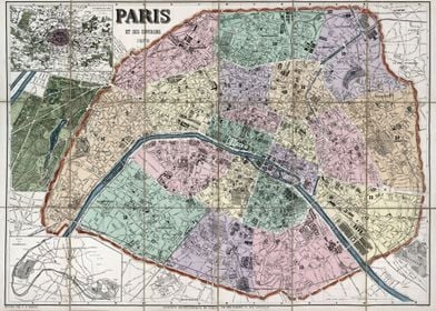 old paris map