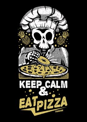 Keep Calm  Eat Pizza