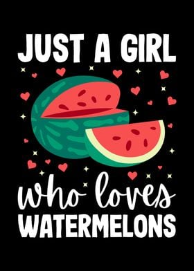 Girl Who Loves Watermelon