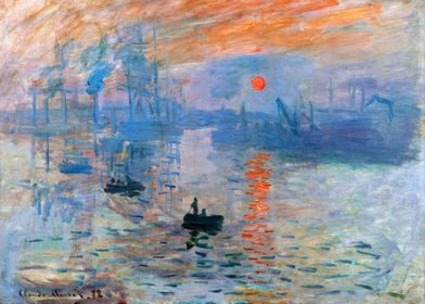 Monet Impression Sunrise