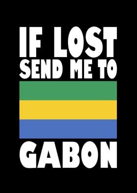 Gabon Flag Saying