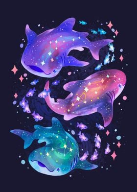 Cosmic Whale Sharks