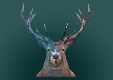 Low Poly Deer