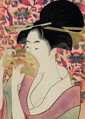 Kushi by Utamaro Kitagawa