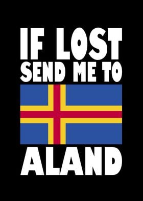 Aland Flag Saying