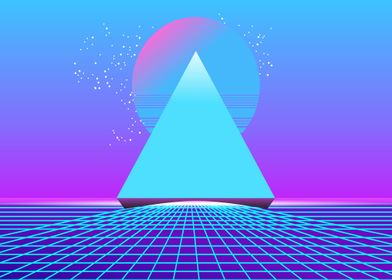 big blue triangle