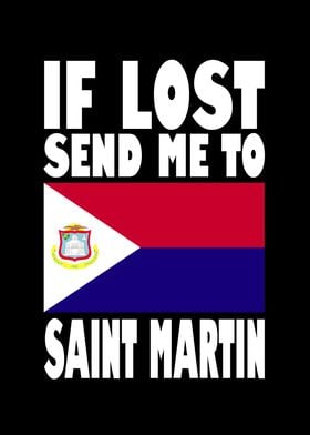 Saint Martin Flag Saying