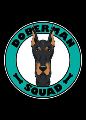 Doberman Squad I Dog